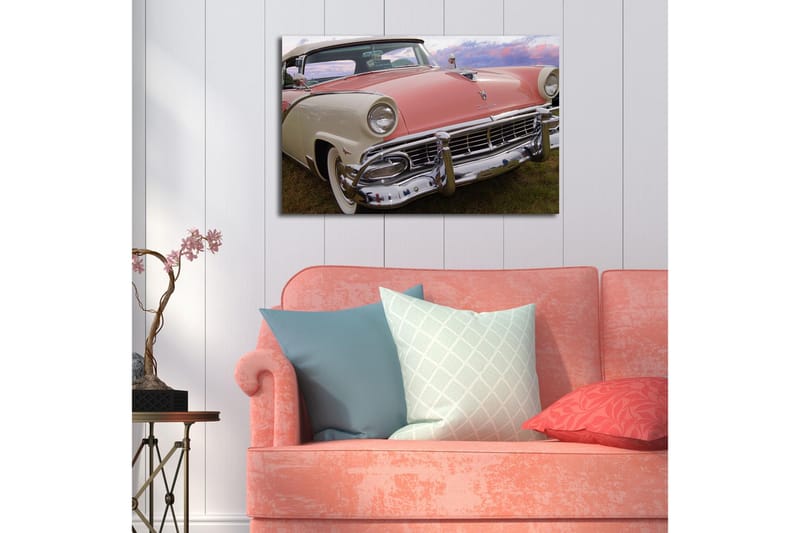 Dekorativ Canvasbilde LED-belysning - Flerfarget - Innredning - Bilder & kunst - Lerretsbilder