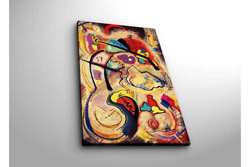 Dekorativ Canvasbilde LED-belysning - Flerfarget - Innredning - Bilder & kunst - Lerretsbilder