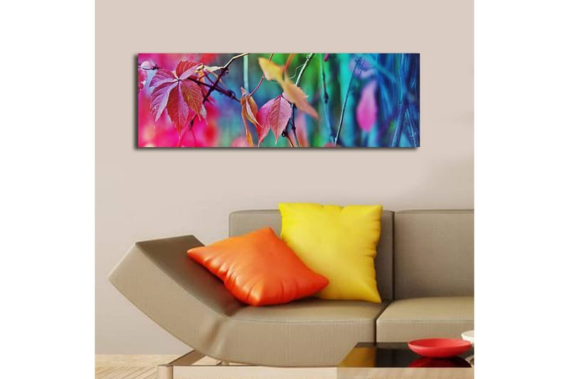 Dekorativ Canvasbilde LED-belysning - Flerfarget - Innredning - Bilder & kunst - Lerretsbilder