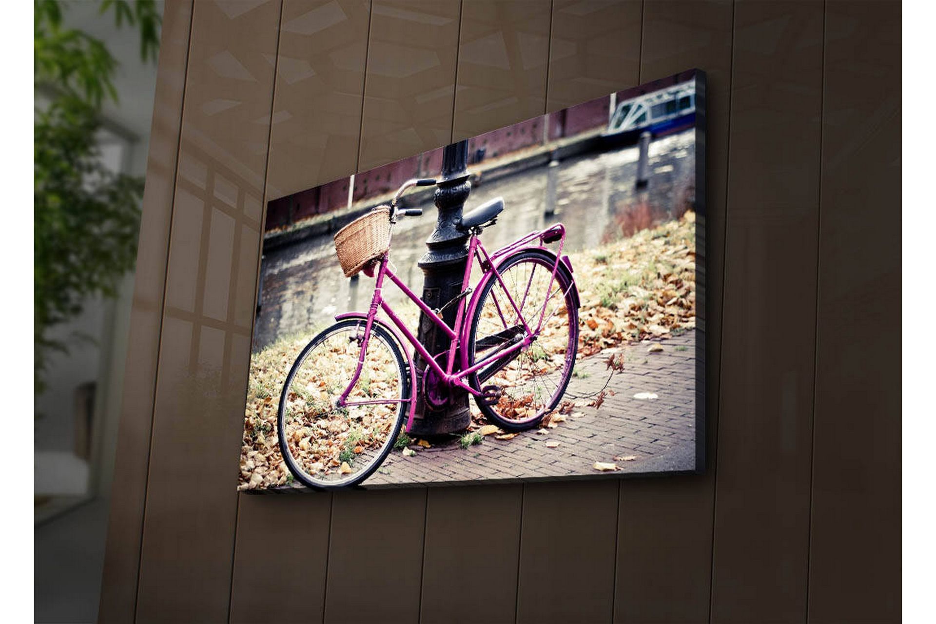 Dekorativ Canvasbilde LED-belysning - Flerfarget - Innredning - Bilder & kunst - Lerretsbilder