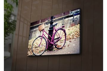 Dekorativ Canvasbilde LED-belysning - Flerfarget - Innredning - Bilder & kunst - Lerretsbilder