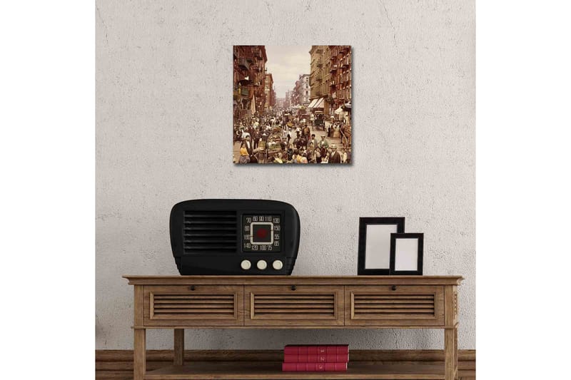 Dekorativ Canvasbilde LED-belysning - Flerfarget - Innredning - Bilder & kunst - Lerretsbilder