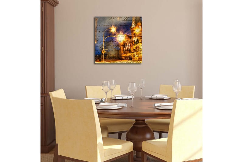 Dekorativ Canvasbilde LED-belysning - Flerfarget - Innredning - Bilder & kunst - Lerretsbilder