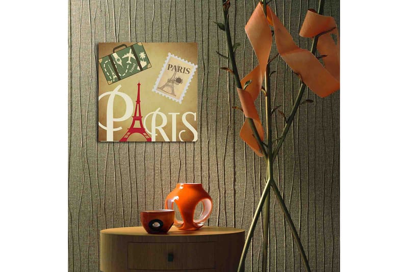 Dekorativ Canvasbilde LED-belysning - Flerfarget - Innredning - Bilder & kunst - Lerretsbilder