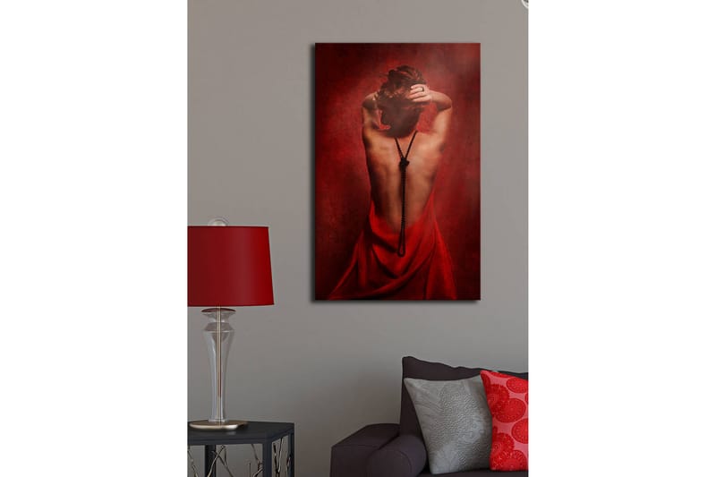 Dekorativ Canvasbilde LED-belysning - Flerfarget - Innredning - Bilder & kunst - Lerretsbilder