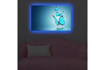 Dekorativ Canvasbilde LED-belysning - Flerfarget - Innredning - Bilder & kunst - Lerretsbilder
