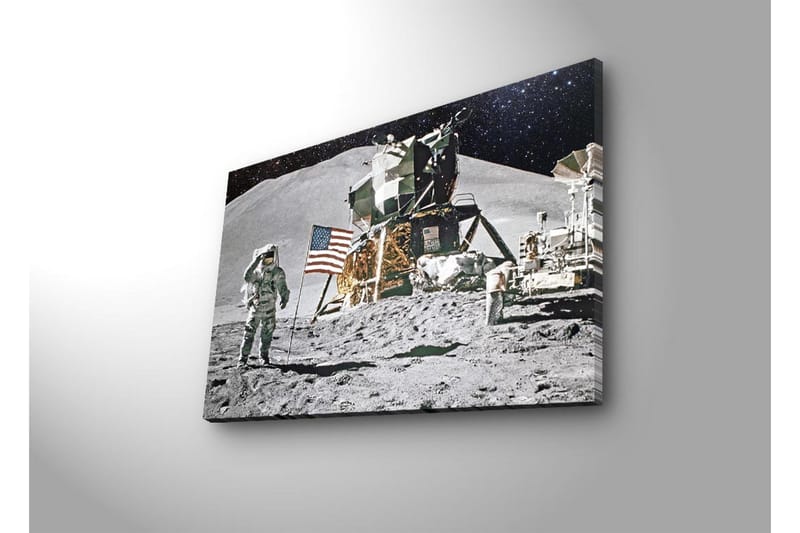 Dekorativ Canvasbilde LED-belysning - Flerfarget - Innredning - Bilder & kunst - Lerretsbilder