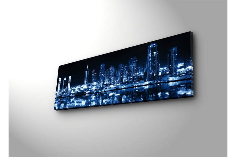 Dekorativ Canvasbilde LED-belysning - Flerfarget - Innredning - Bilder & kunst - Lerretsbilder