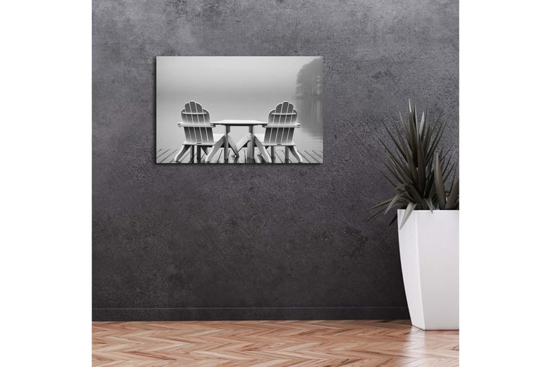 Dekorativ Canvasbilde LED-belysning - Flerfarget - Innredning - Bilder & kunst - Lerretsbilder