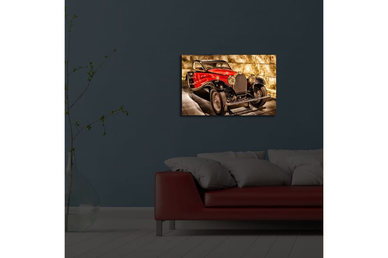Dekorativ Canvasbilde LED-belysning - Flerfarget - Innredning - Bilder & kunst - Lerretsbilder