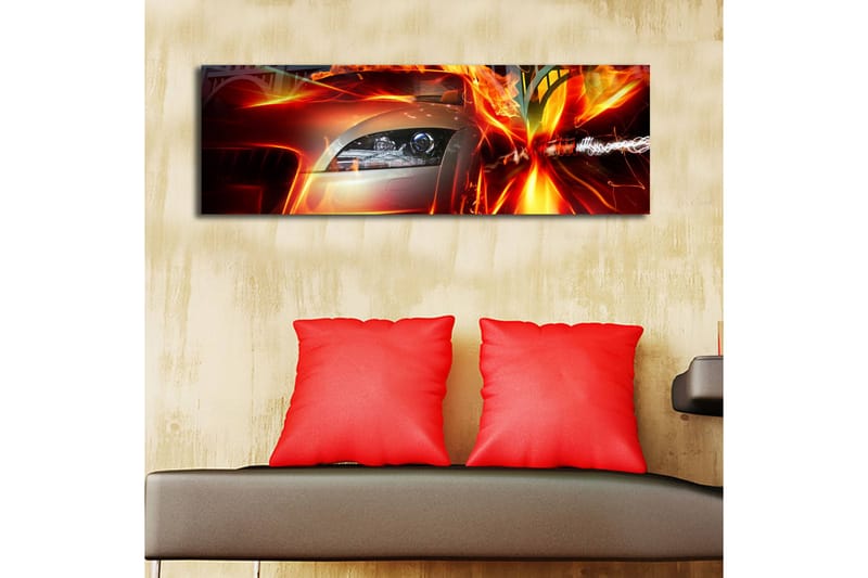 Dekorativ Canvasbilde LED-belysning - Flerfarget - Innredning - Bilder & kunst - Lerretsbilder