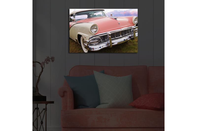 Dekorativ Canvasbilde LED-belysning - Flerfarget - Innredning - Bilder & kunst - Lerretsbilder
