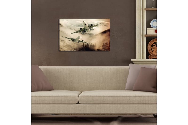 Dekorativ Canvasbilde LED-belysning - Flerfarget - Innredning - Bilder & kunst - Lerretsbilder
