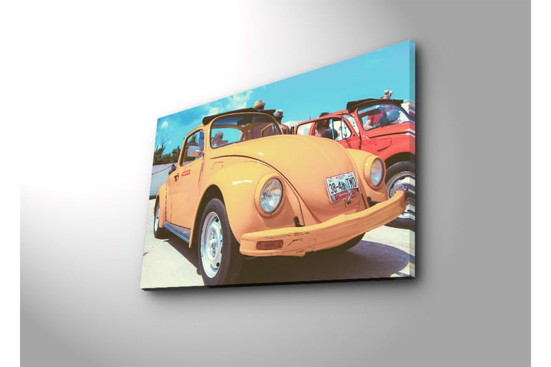 Dekorativ Canvasbilde LED-belysning - Flerfarget - Innredning - Bilder & kunst - Lerretsbilder