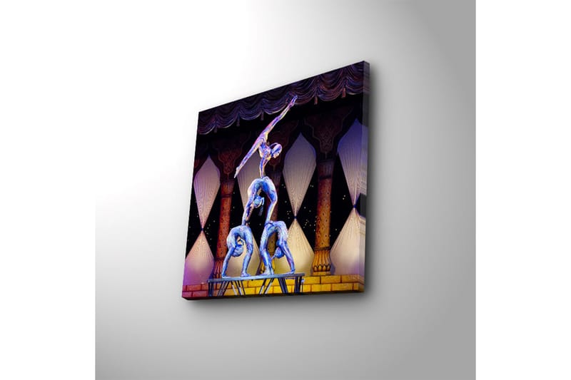 Dekorativ Canvasbilde LED-belysning - Flerfarget - Innredning - Bilder & kunst - Lerretsbilder