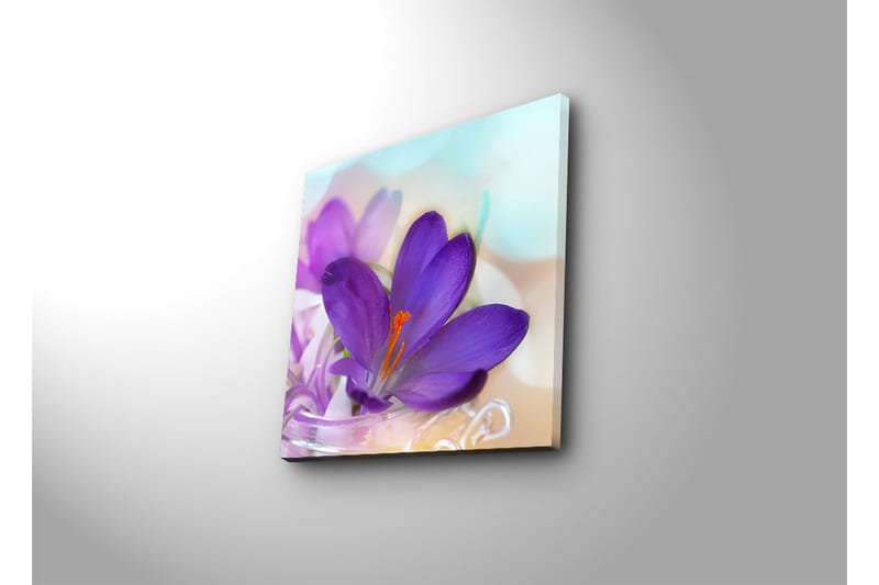 Dekorativ Canvasbilde LED-belysning - Flerfarget - Innredning - Bilder & kunst - Lerretsbilder