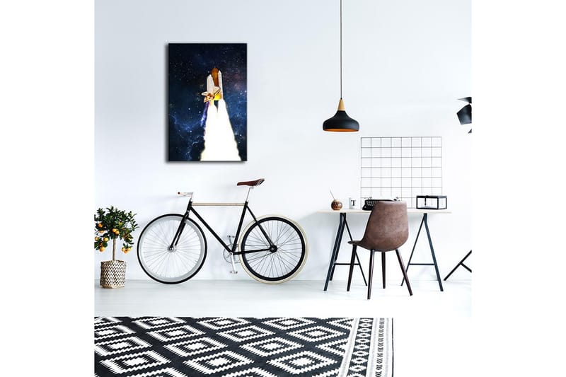 Dekorativ Canvasbilde LED-belysning - Flerfarget - Innredning - Bilder & kunst - Lerretsbilder