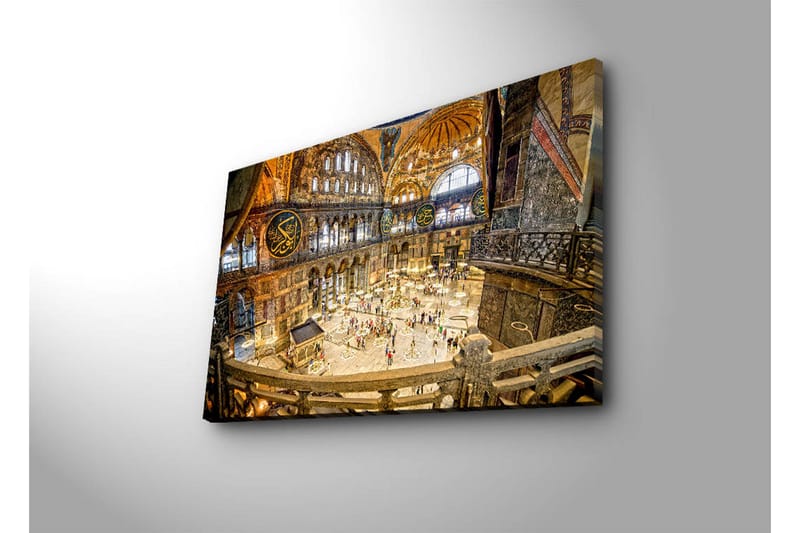 Dekorativ Canvasbilde LED-belysning - Flerfarget - Innredning - Bilder & kunst - Lerretsbilder
