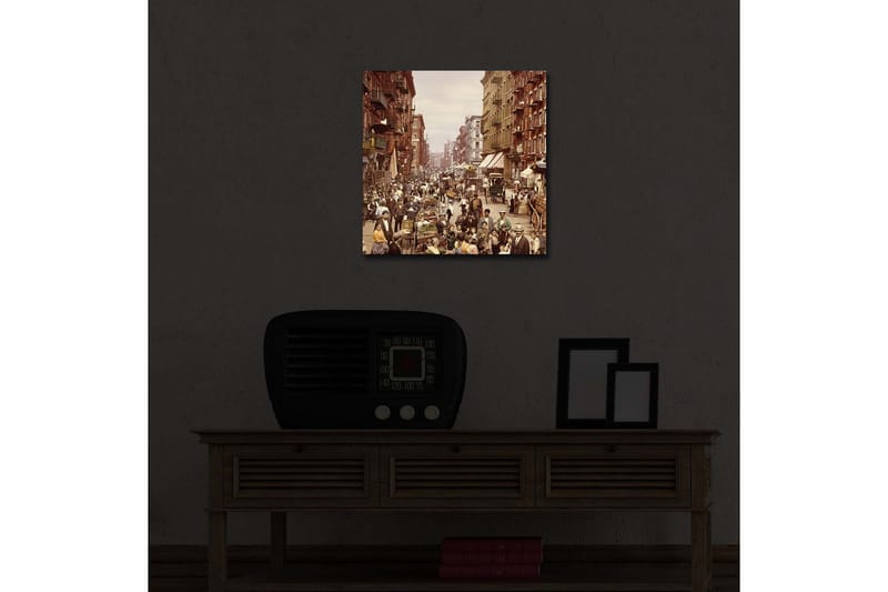 Dekorativ Canvasbilde LED-belysning - Flerfarget - Innredning - Bilder & kunst - Lerretsbilder