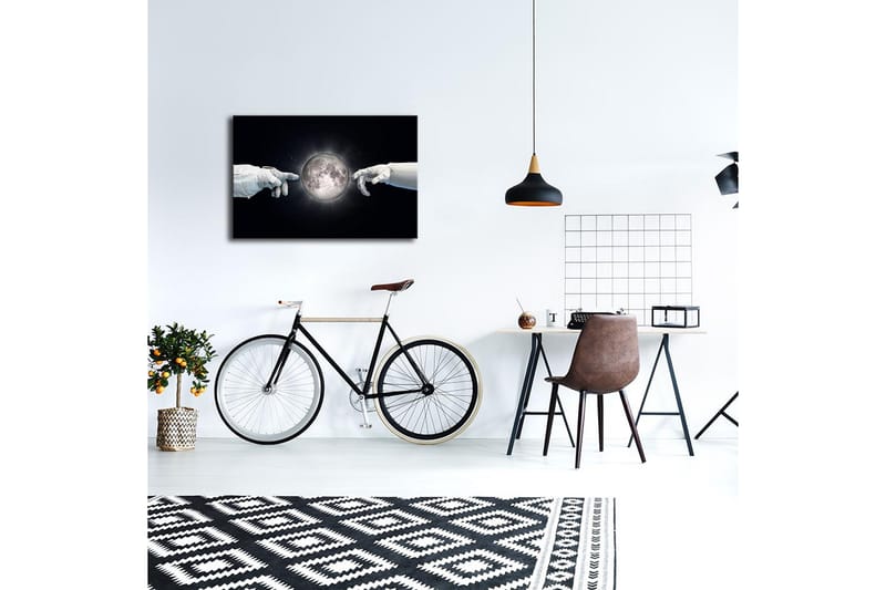 Dekorativ Canvasbilde LED-belysning - Flerfarget - Innredning - Bilder & kunst - Lerretsbilder