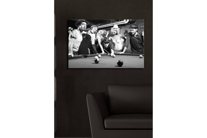 Dekorativ Canvasbilde LED-belysning - Flerfarget - Innredning - Bilder & kunst - Lerretsbilder