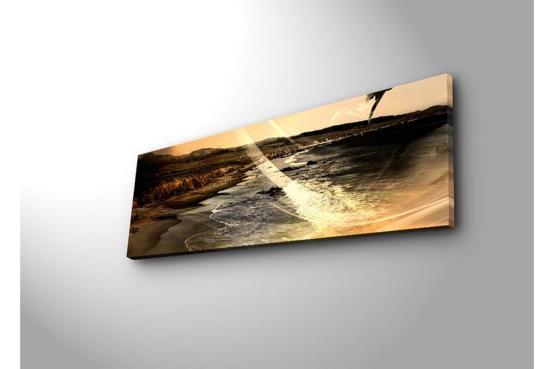 Dekorativ Canvasbilde LED-belysning - Flerfarget - Innredning - Bilder & kunst - Lerretsbilder