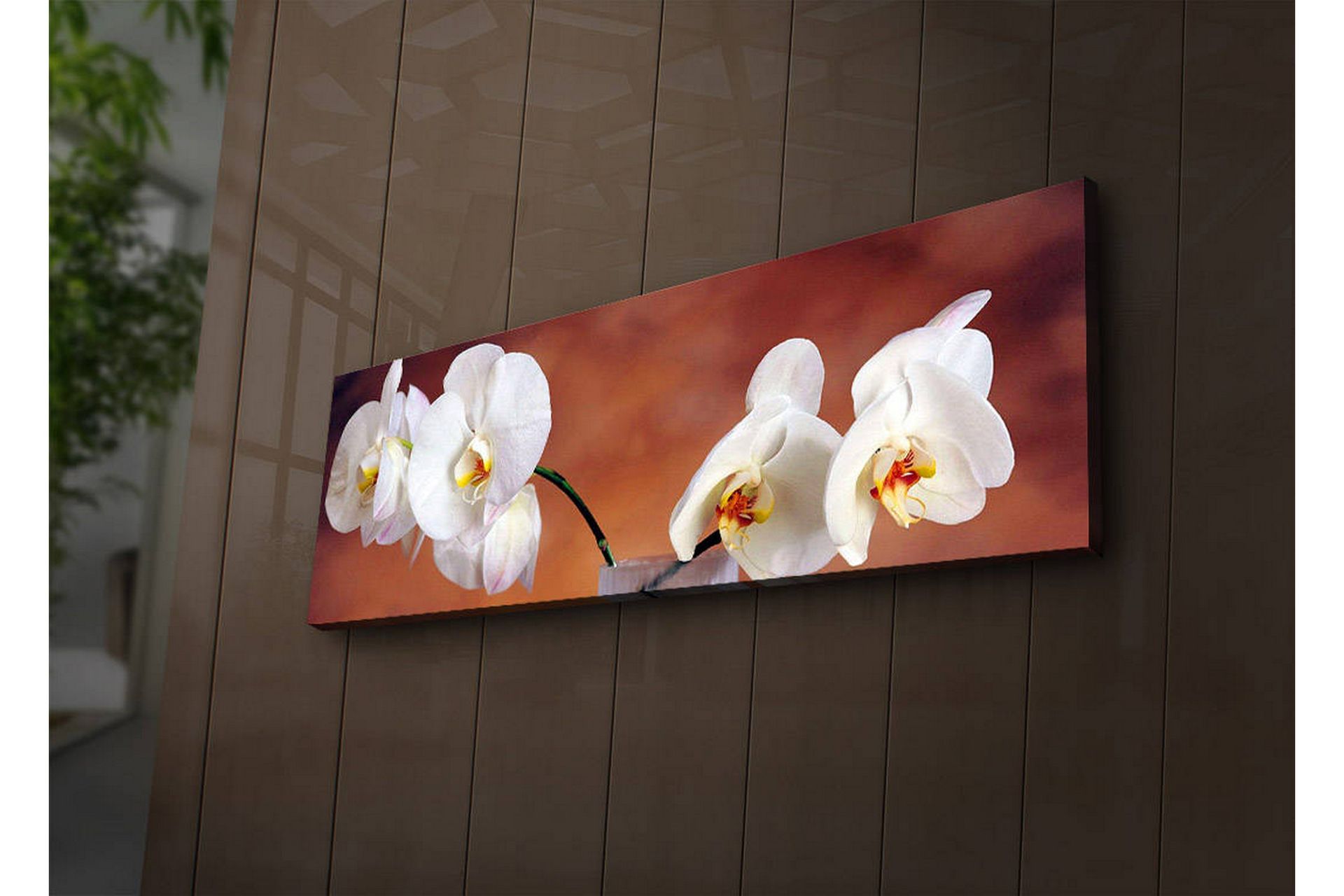Dekorativ Canvasbilde LED-belysning - Flerfarget - Innredning - Bilder & kunst - Lerretsbilder