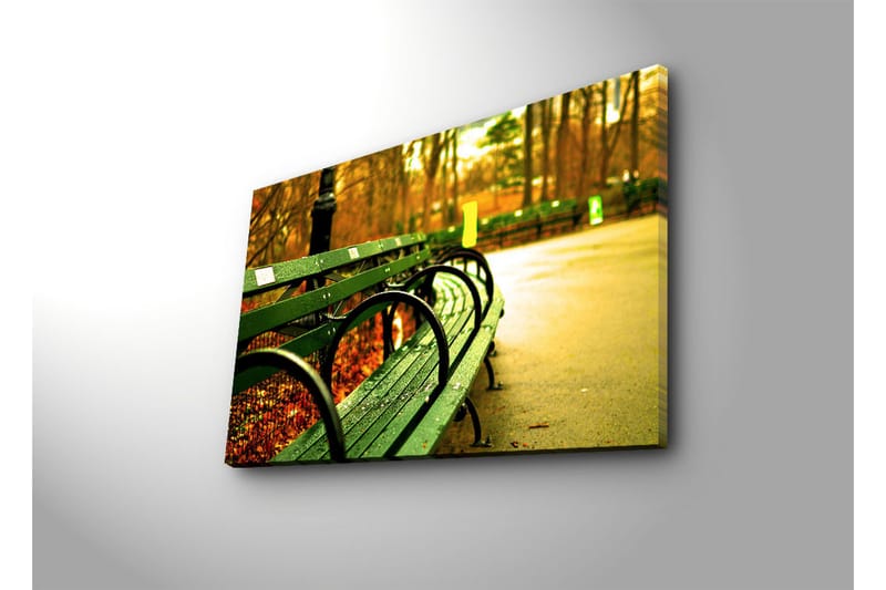Dekorativ Canvasbilde LED-belysning - Flerfarget - Innredning - Bilder & kunst - Lerretsbilder