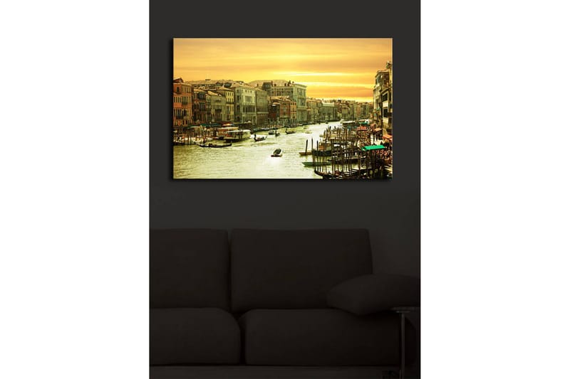 Dekorativ Canvasbilde LED-belysning - Flerfarget - Innredning - Bilder & kunst - Lerretsbilder