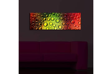Dekorativ Canvasbilde LED-belysning - Flerfarget - Innredning - Bilder & kunst - Lerretsbilder