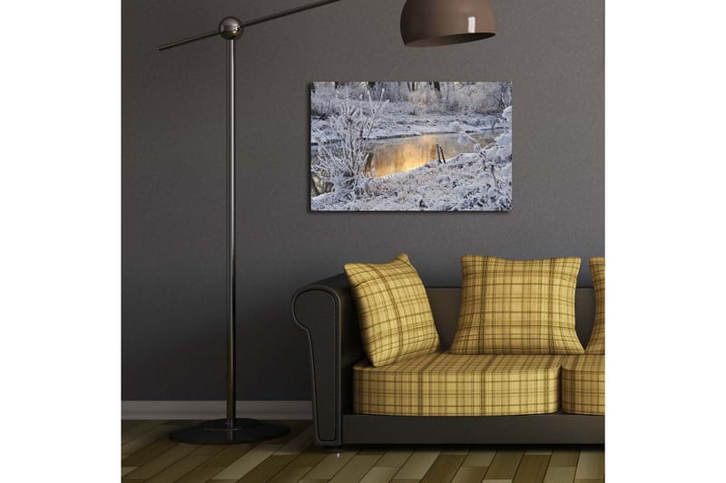 Dekorativ Canvasbilde LED-belysning - Flerfarget - Innredning - Bilder & kunst - Lerretsbilder