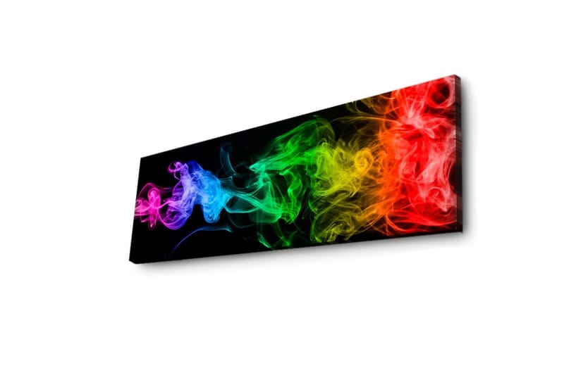 Dekorativ Canvasbilde LED-belysning - Flerfarget - Innredning - Bilder & kunst - Lerretsbilder