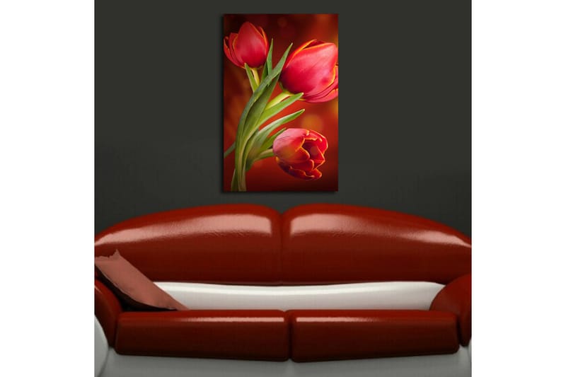 Dekorativ Canvasbilde LED-belysning - Flerfarget - Innredning - Bilder & kunst - Lerretsbilder