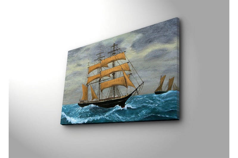 Dekorativ Canvasbilde LED-belysning - Flerfarget - Innredning - Bilder & kunst - Lerretsbilder