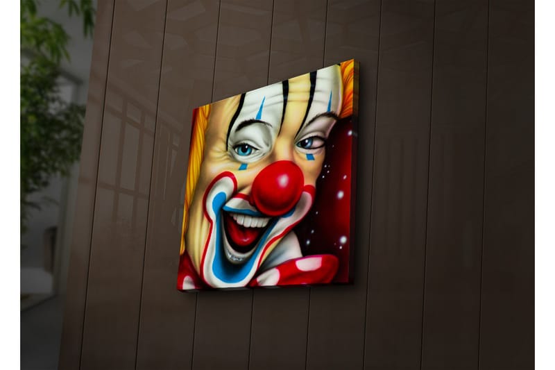 Dekorativ Canvasbilde LED-belysning - Flerfarget - Innredning - Bilder & kunst - Lerretsbilder