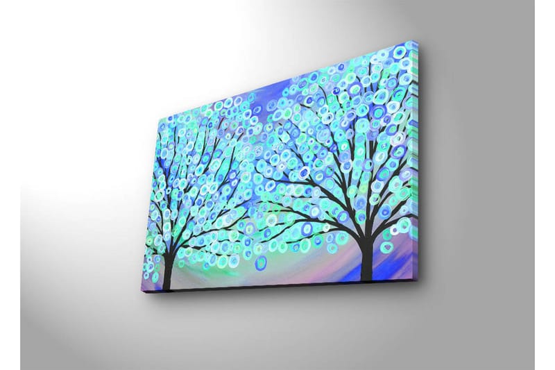Dekorativ Canvasbilde LED-belysning - Flerfarget - Innredning - Bilder & kunst - Lerretsbilder