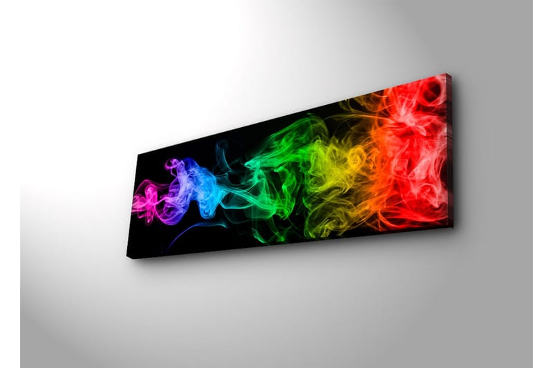Dekorativ Canvasbilde LED-belysning - Flerfarget - Innredning - Bilder & kunst - Lerretsbilder