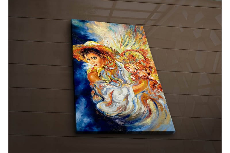 Dekorativ Canvasbilde LED-belysning - Flerfarget - Innredning - Bilder & kunst - Lerretsbilder
