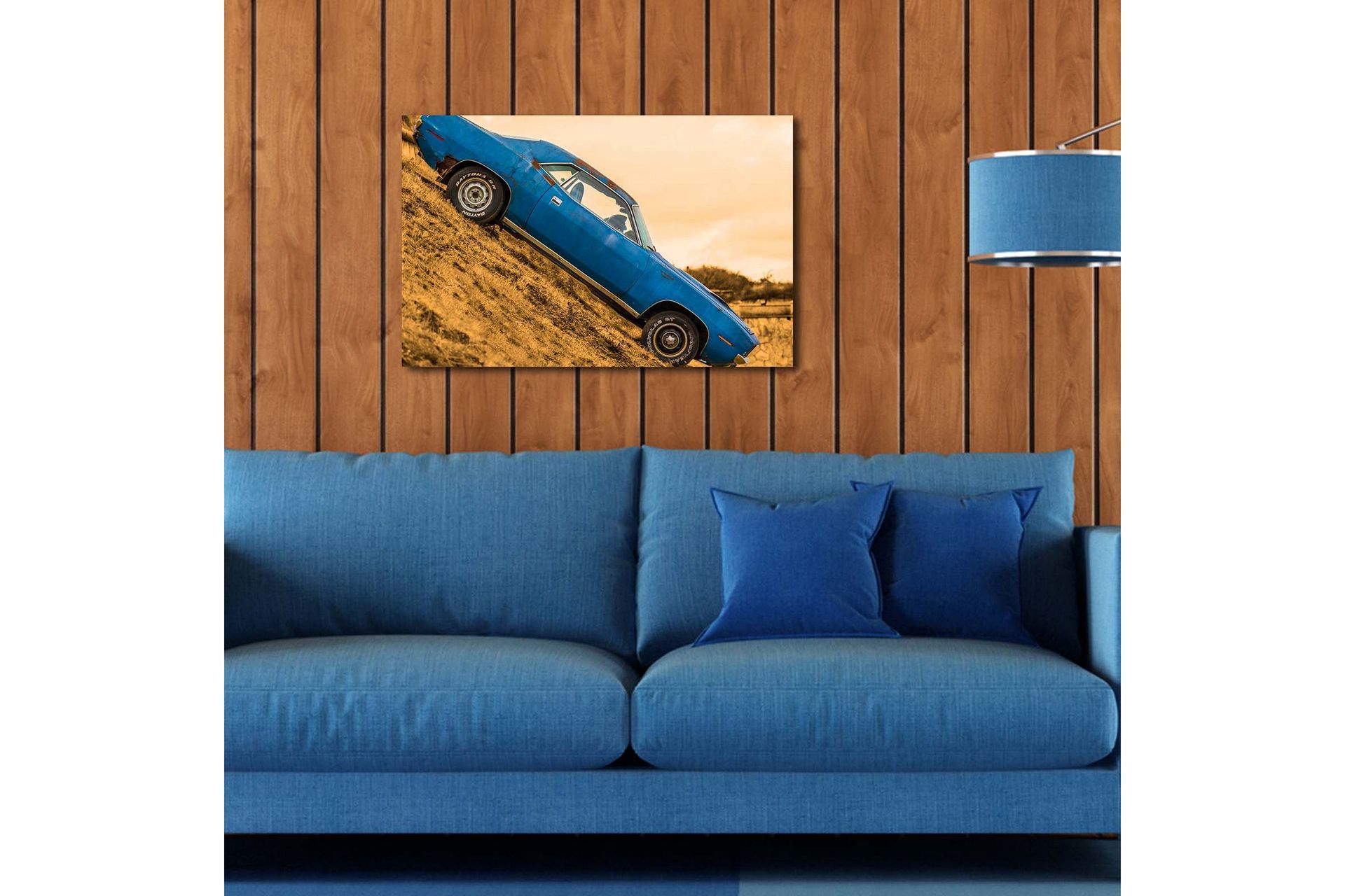 Dekorativ Canvasbilde LED-belysning - Flerfarget - Innredning - Bilder & kunst - Lerretsbilder