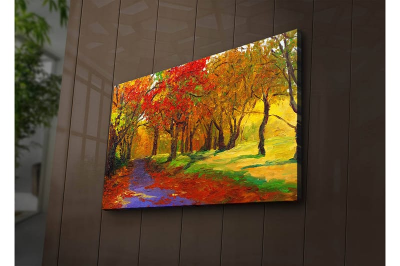 Dekorativ Canvasbilde LED-belysning - Flerfarget - Innredning - Bilder & kunst - Lerretsbilder