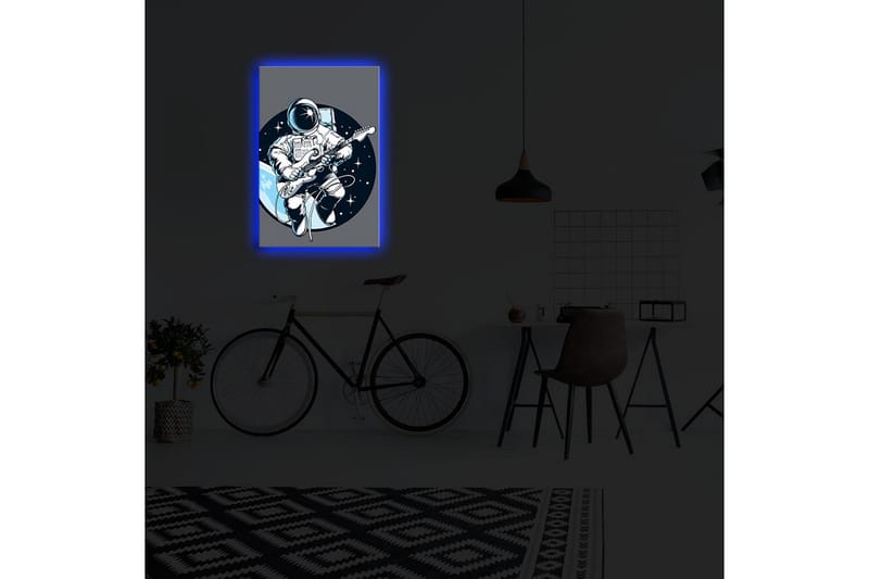 Dekorativ Canvasbilde LED-belysning - Flerfarget - Innredning - Bilder & kunst - Lerretsbilder