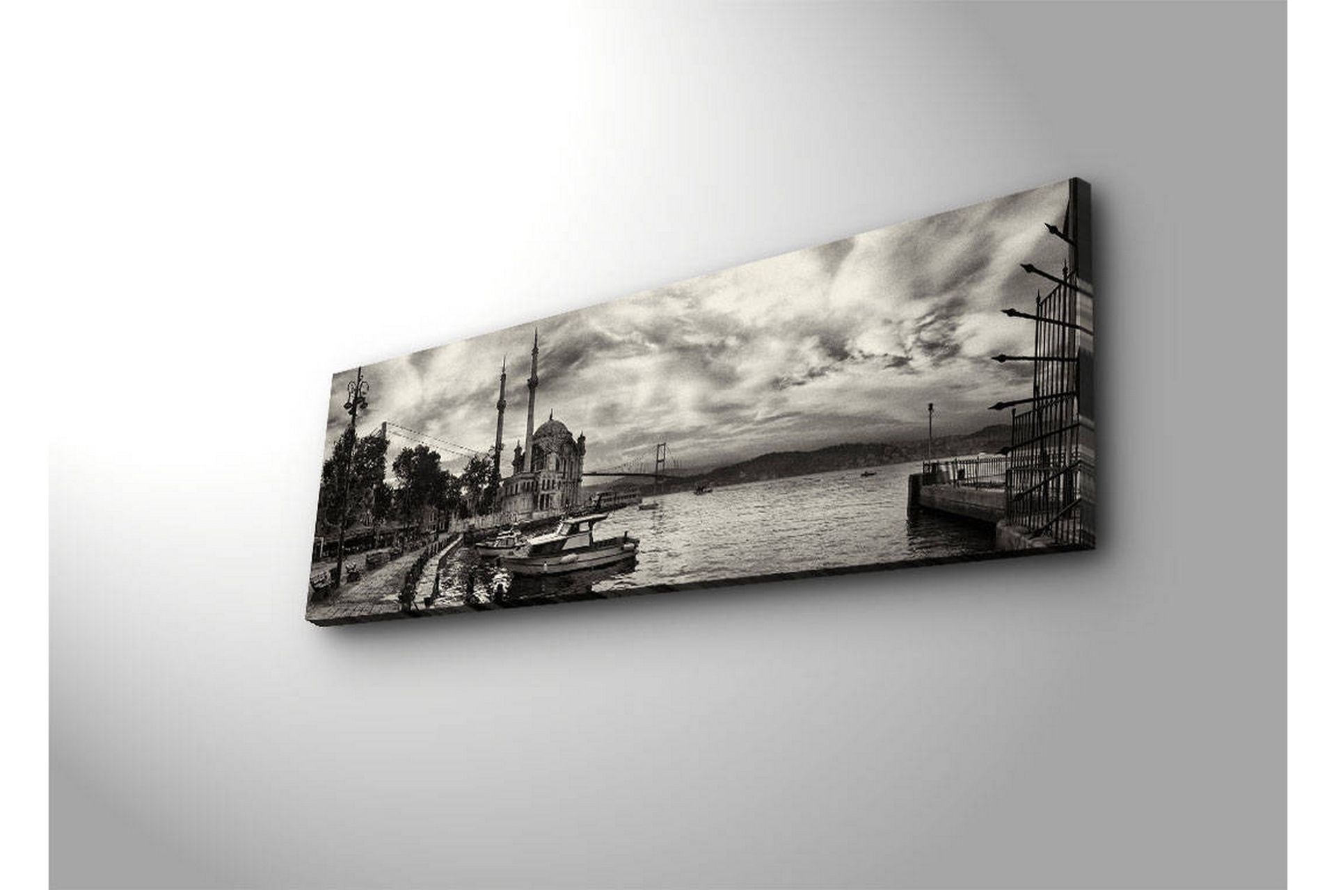 Dekorativ Canvasbilde LED-belysning - Flerfarget - Innredning - Bilder & kunst - Lerretsbilder