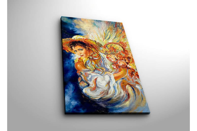 Dekorativ Canvasbilde LED-belysning - Flerfarget - Innredning - Bilder & kunst - Lerretsbilder