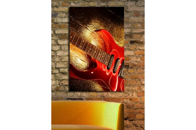 Dekorativ Canvasbilde LED-belysning - Flerfarget - Innredning - Bilder & kunst - Lerretsbilder