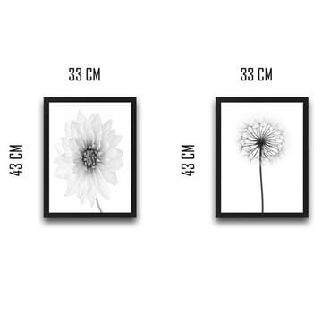 Dekorativ InnRammemet maling 2-Deler 30x40 cm - Flerfarget - Innredning - Bilder & kunst - Lerretsbilder