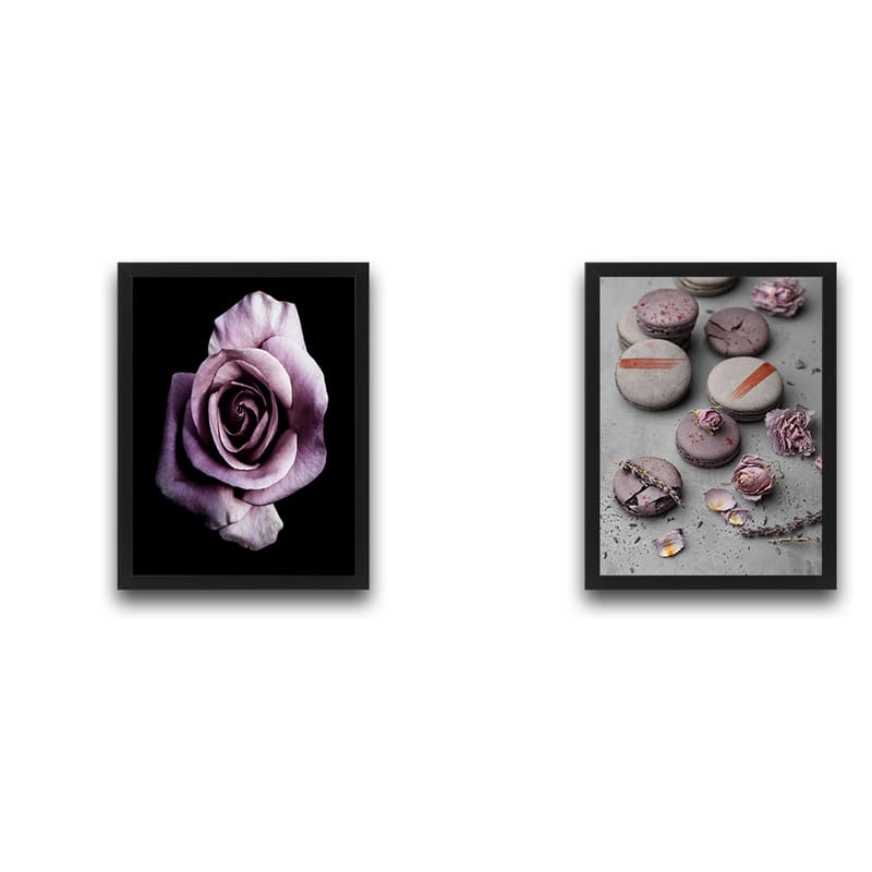 Dekorativ InnRammemet maling 2-Deler 30x40 cm - Flerfarget - Innredning - Bilder & kunst - Lerretsbilder