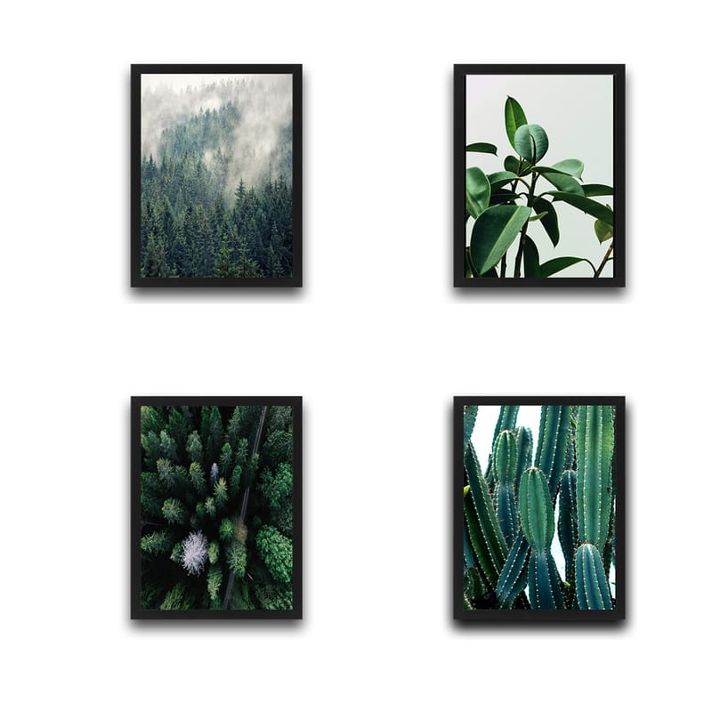 Dekorativ InnRammemet maling 30x40 cm - Flerfarget - Innredning - Bilder & kunst - Lerretsbilder