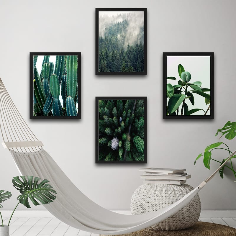 Dekorativ InnRammemet maling 30x40 cm - Flerfarget - Innredning - Bilder & kunst - Lerretsbilder