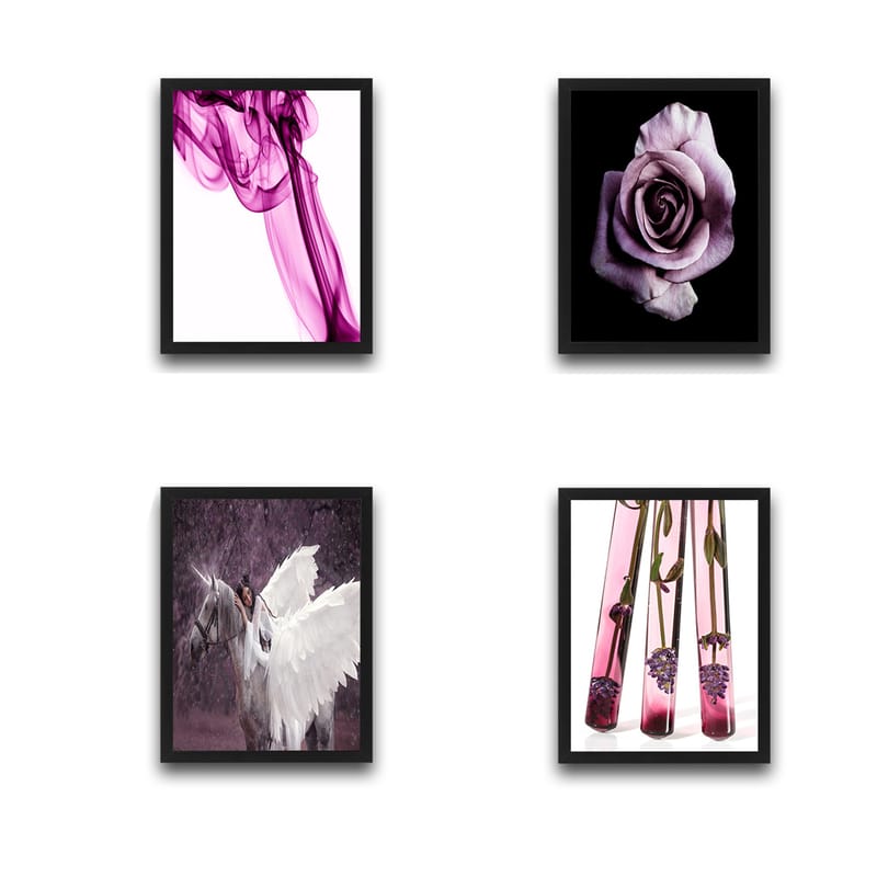 Dekorativ InnRammemet maling 30x40 cm - Flerfarget - Innredning - Bilder & kunst - Lerretsbilder