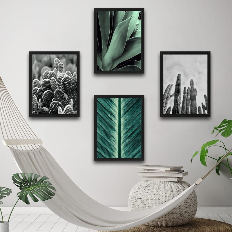 Dekorativ InnRammemet maling 30x40 cm - Flerfarget - Innredning - Bilder & kunst - Lerretsbilder